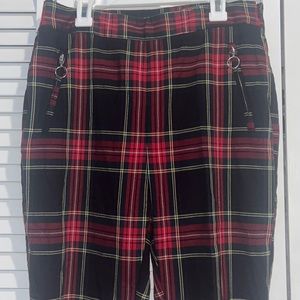 Zara Plaid Trousers